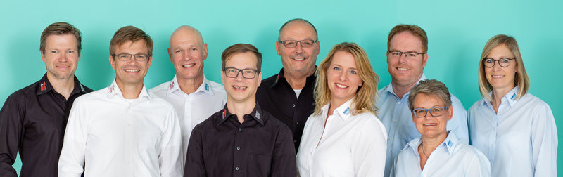Das Team von Wirtz & Lück Gruppenfoto des Teams von Wirtz & Lück