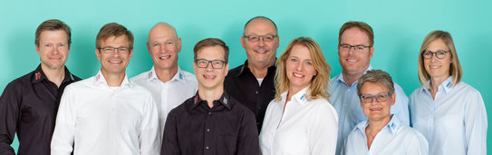 Das Team von Wirtz & Lück Gruppenfoto des Teams von Wirtz & Lück